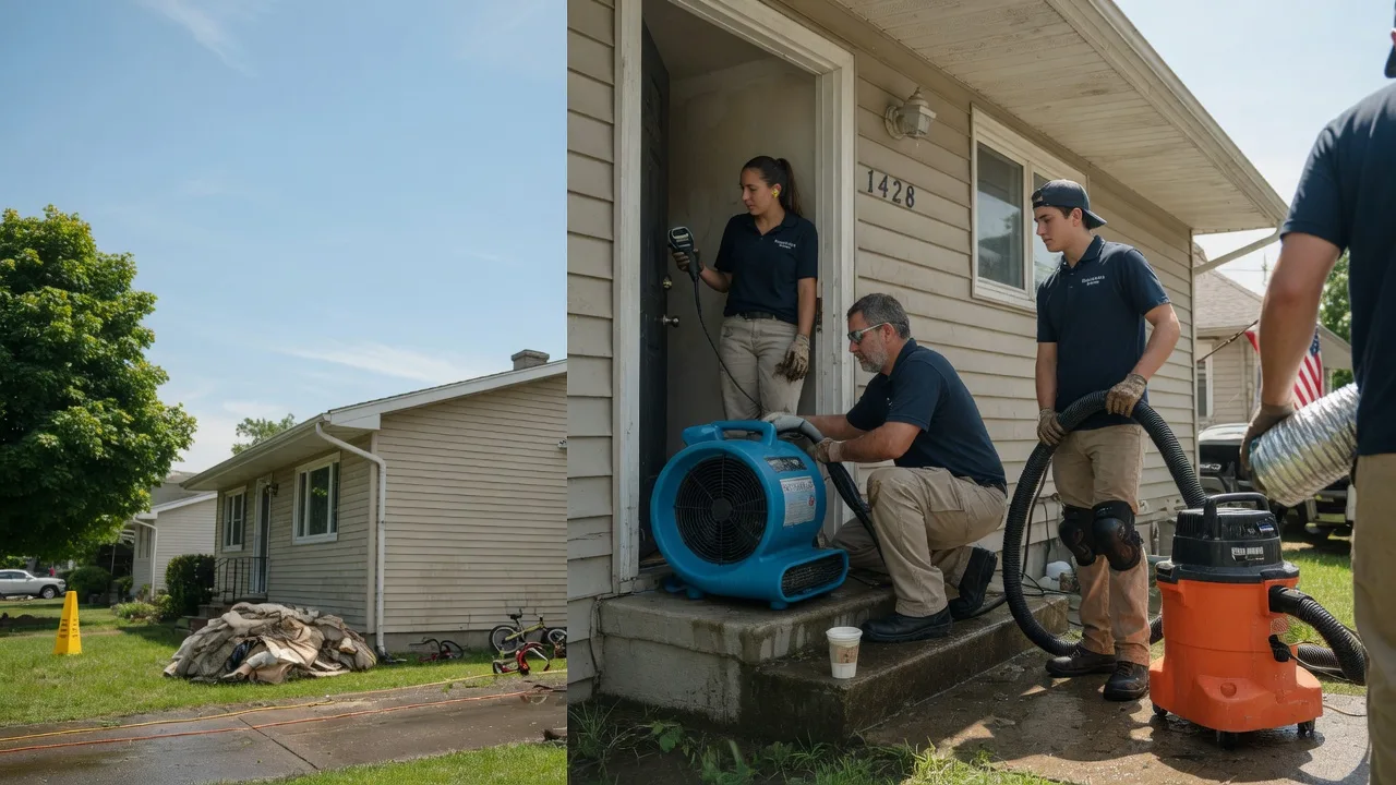 Water Damage Restoration in Mccordsville, IN near me